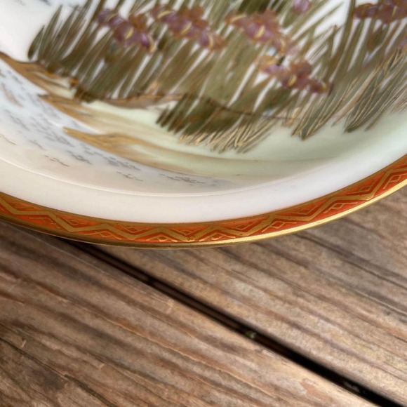 Beautiful Dessert Handpainted Plate - Picture 8 of 8